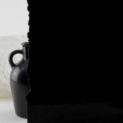 Vidrio Mondoglass Opalescente Negro 96x78cm